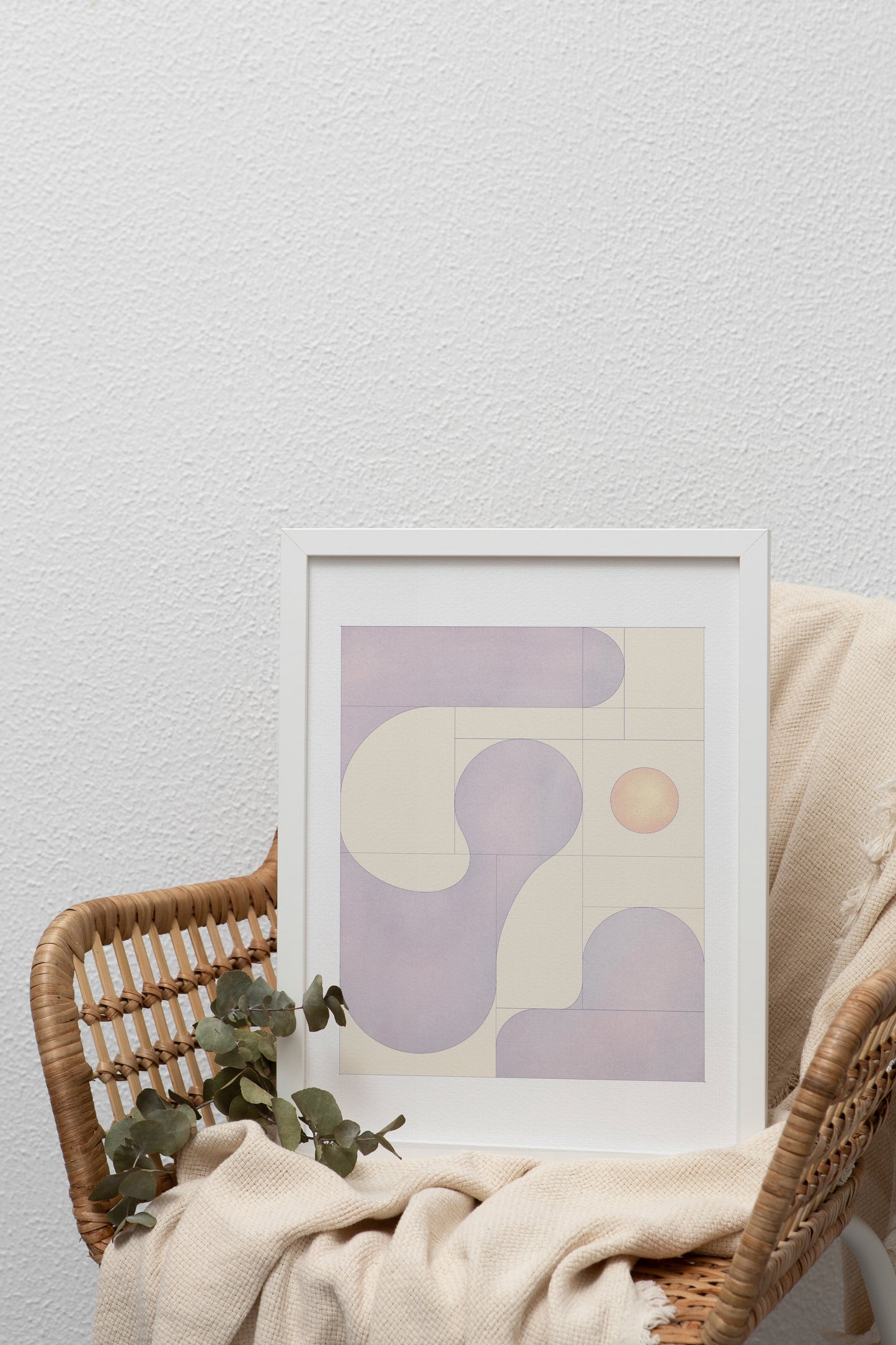 LAVENDER CLOUDS ART PRINT - SPATIAL CURIOSITIES