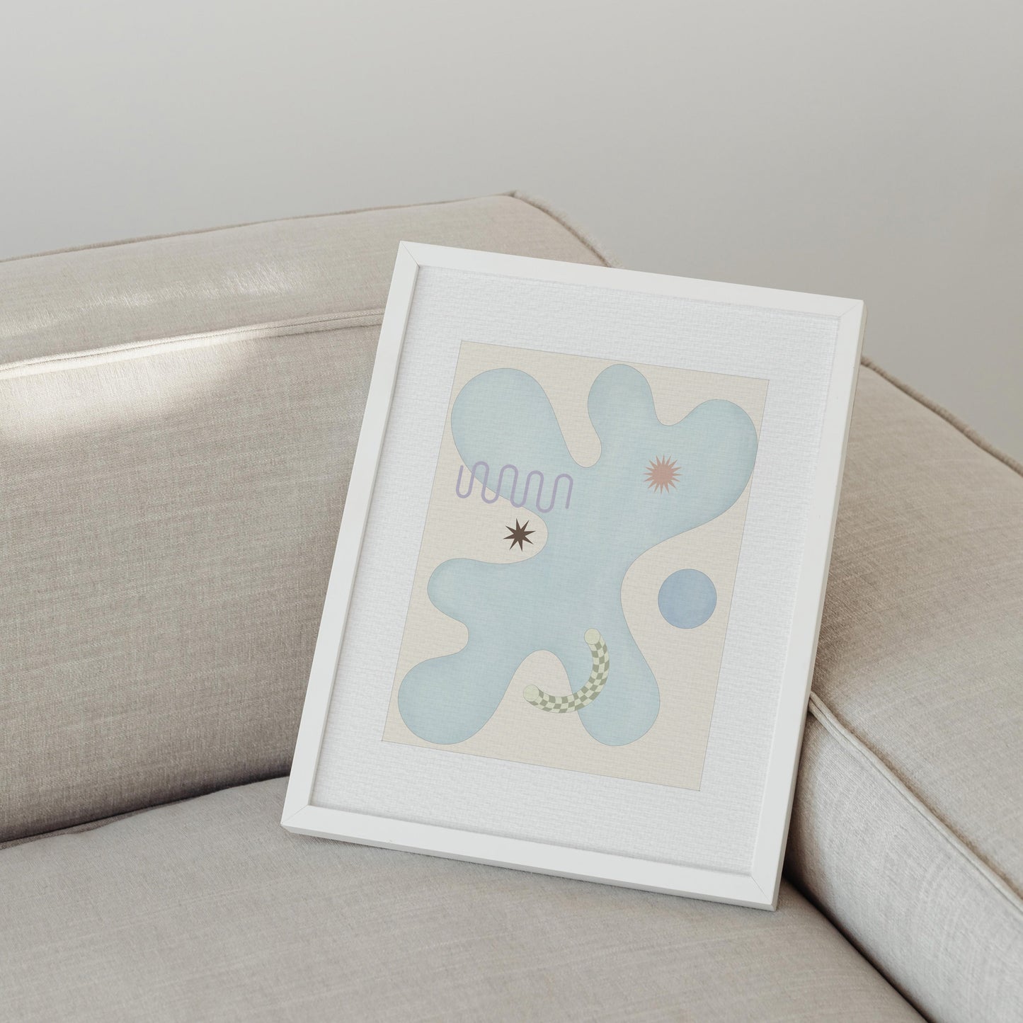 POOLSIDE ART PRINT