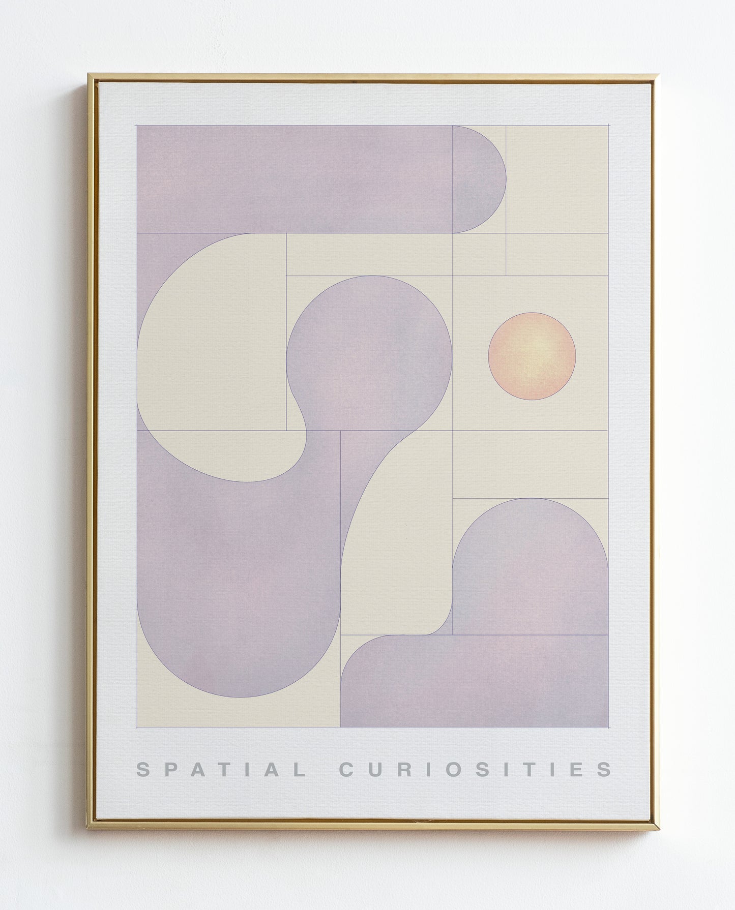 LAVENDER CLOUDS ART PRINT - SPATIAL CURIOSITIES