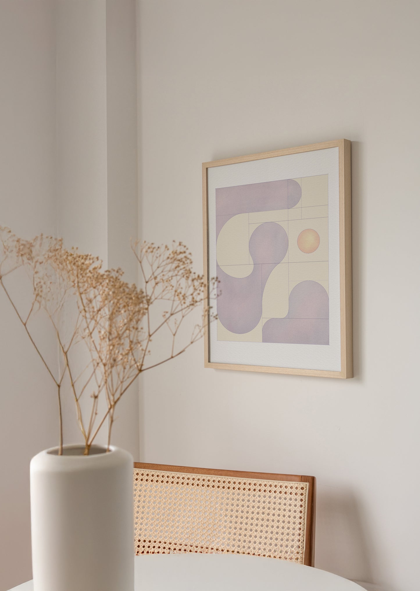 LAVENDER CLOUDS ART PRINT - SPATIAL CURIOSITIES