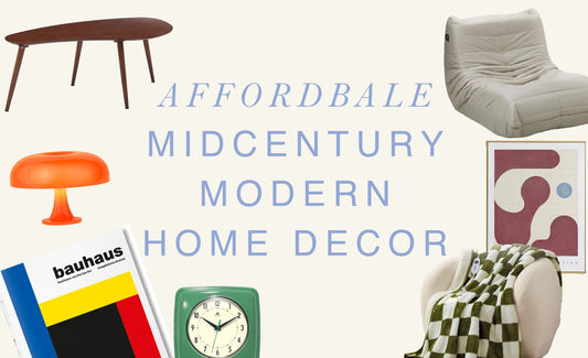 Affordable Midcentury Modern Home Decor Finds