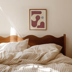 BURGUNDY CLOUDS ART PRINT - SPATIAL CURIOSITIES