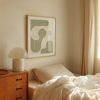 OLIVE CLOUDS ART PRINT - SPATIAL CURIOSITIES