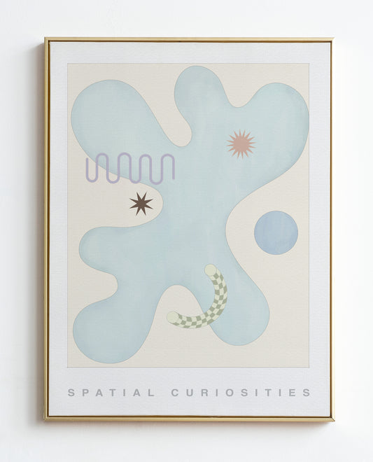 POOLSIDE ART PRINT