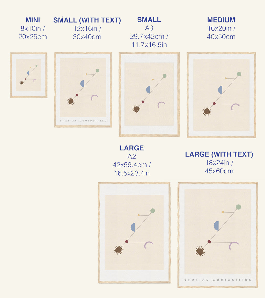 BALANCE ART PRINT - SPATIAL CURIOSITIES