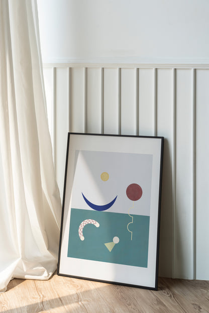 OBJECT LANDSCAPE ART PRINT - SPATIAL CURIOSITIES