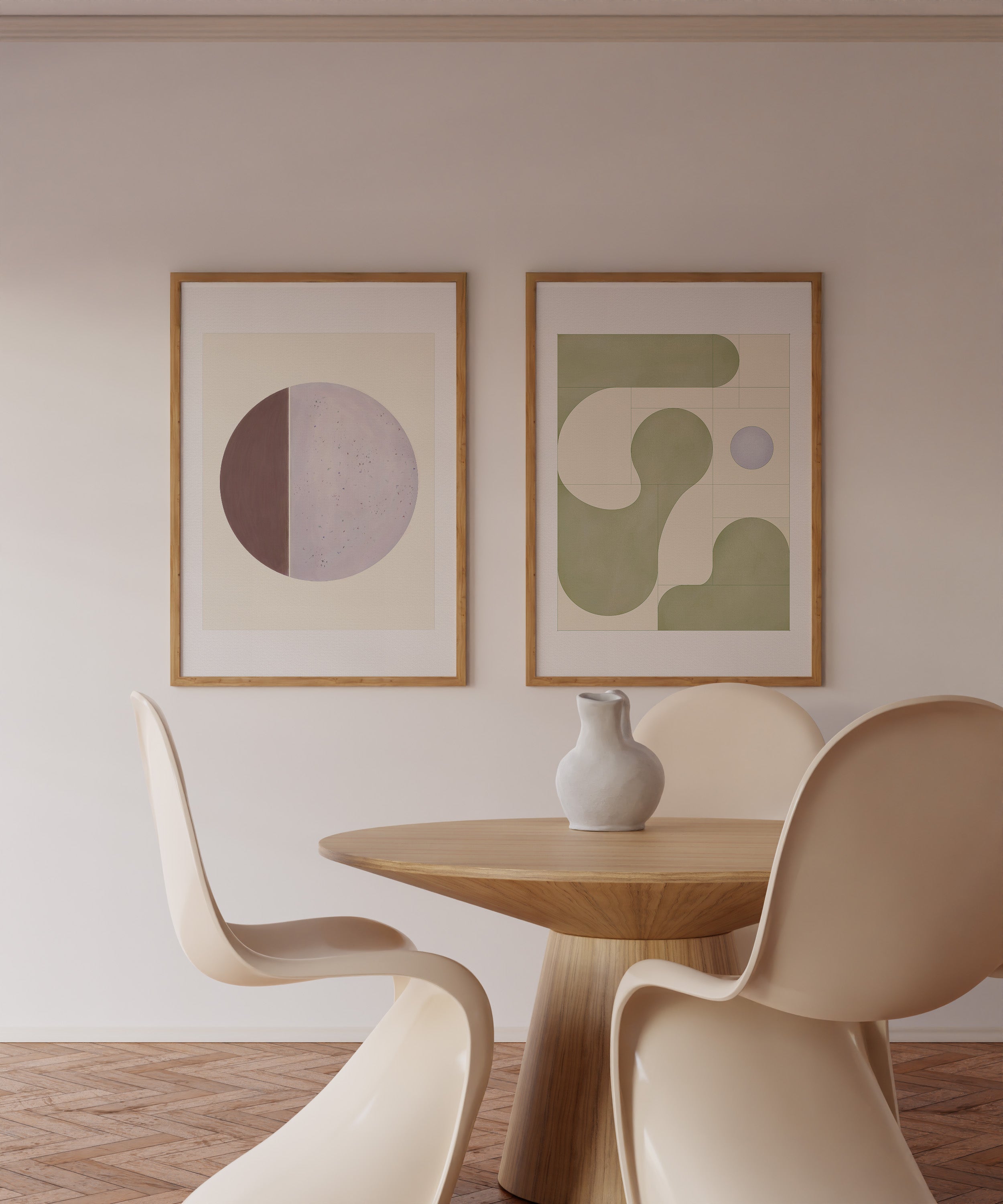 OLIVE CLOUDS ART PRINT - SPATIAL CURIOSITIES