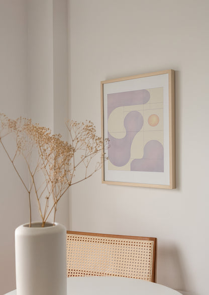 LAVENDER CLOUDS ART PRINT - SPATIAL CURIOSITIES