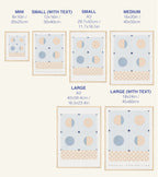 MOSAIC (SKY BLUE) ART PRINT - SPATIAL CURIOSITIES