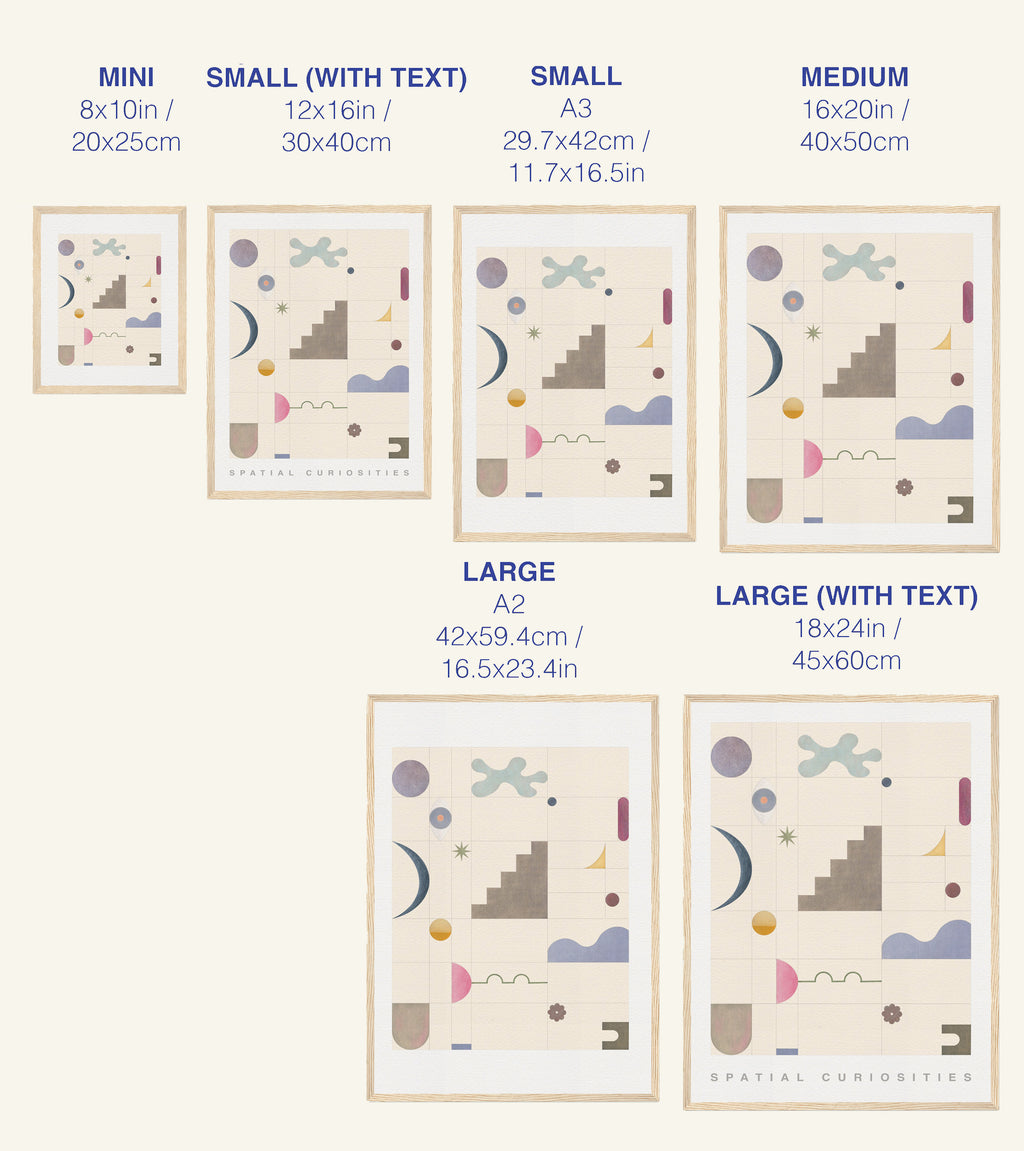 OBJECT GALLERY ART PRINT - SPATIAL CURIOSITIES