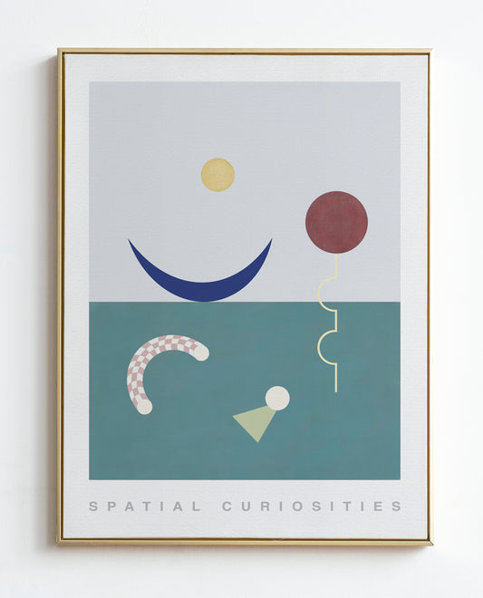 OBJECT LANDSCAPE ART PRINT - SPATIAL CURIOSITIES