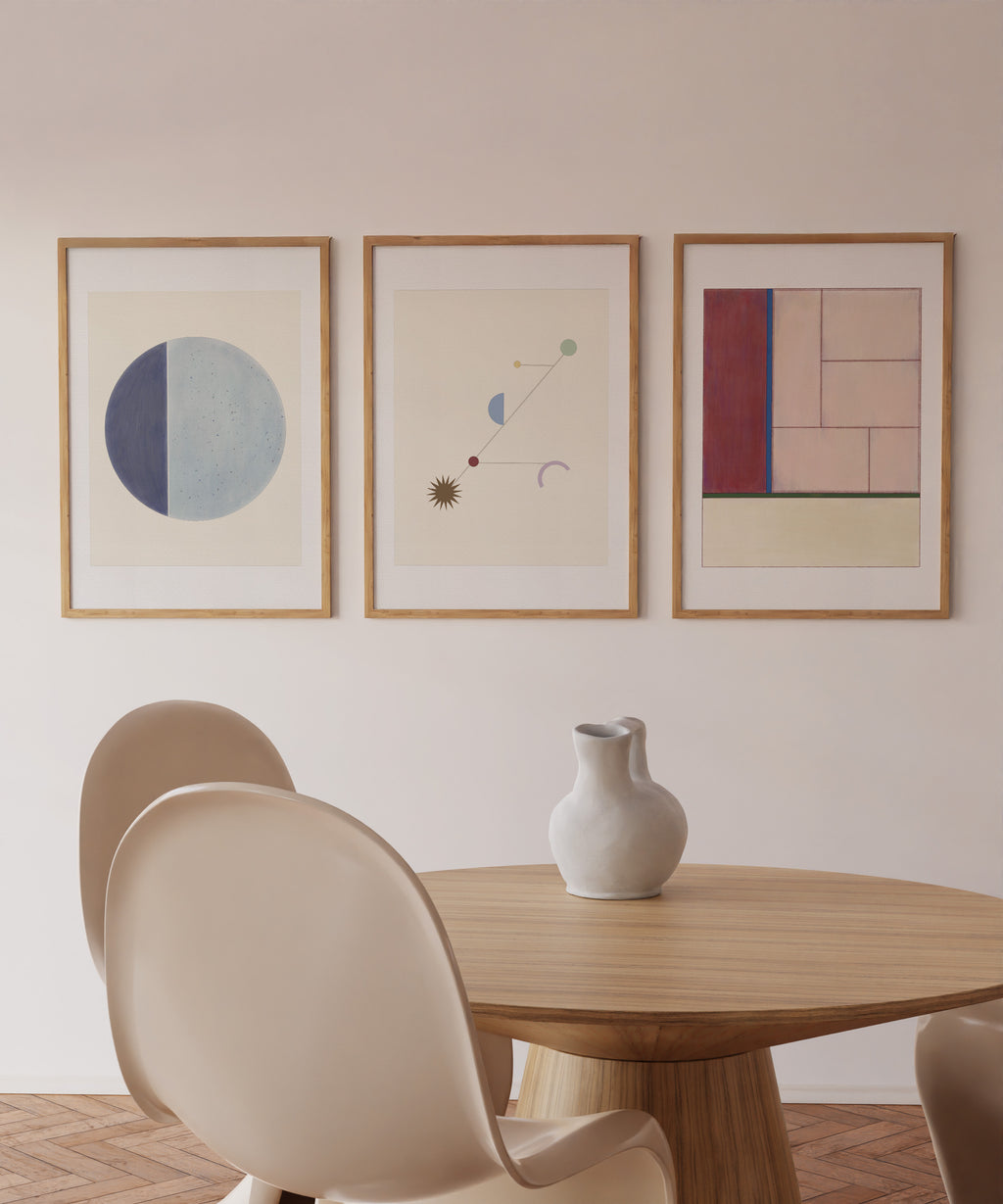 TATAMI (BLUSH) ART PRINT - SPATIAL CURIOSITIES