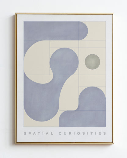 SLATE CLOUDS ART PRINT - SPATIAL CURIOSITIES