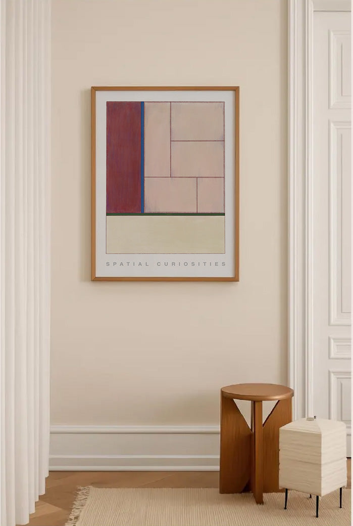 TATAMI (BLUSH) ART PRINT - SPATIAL CURIOSITIES