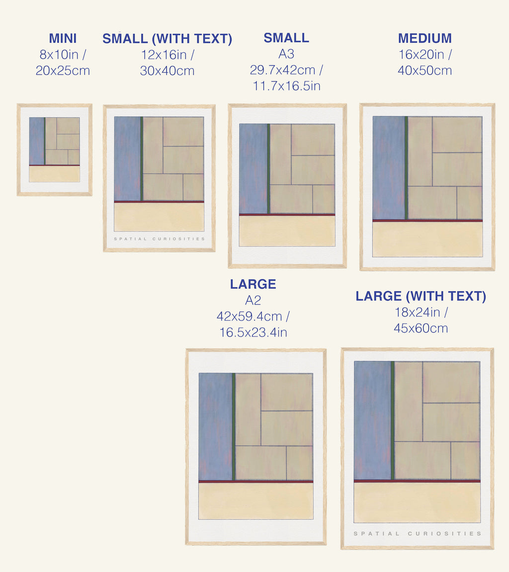 TATAMI (SAGE) ART PRINT - SPATIAL CURIOSITIES