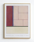 TATAMI (BLUSH) ART PRINT - SPATIAL CURIOSITIES