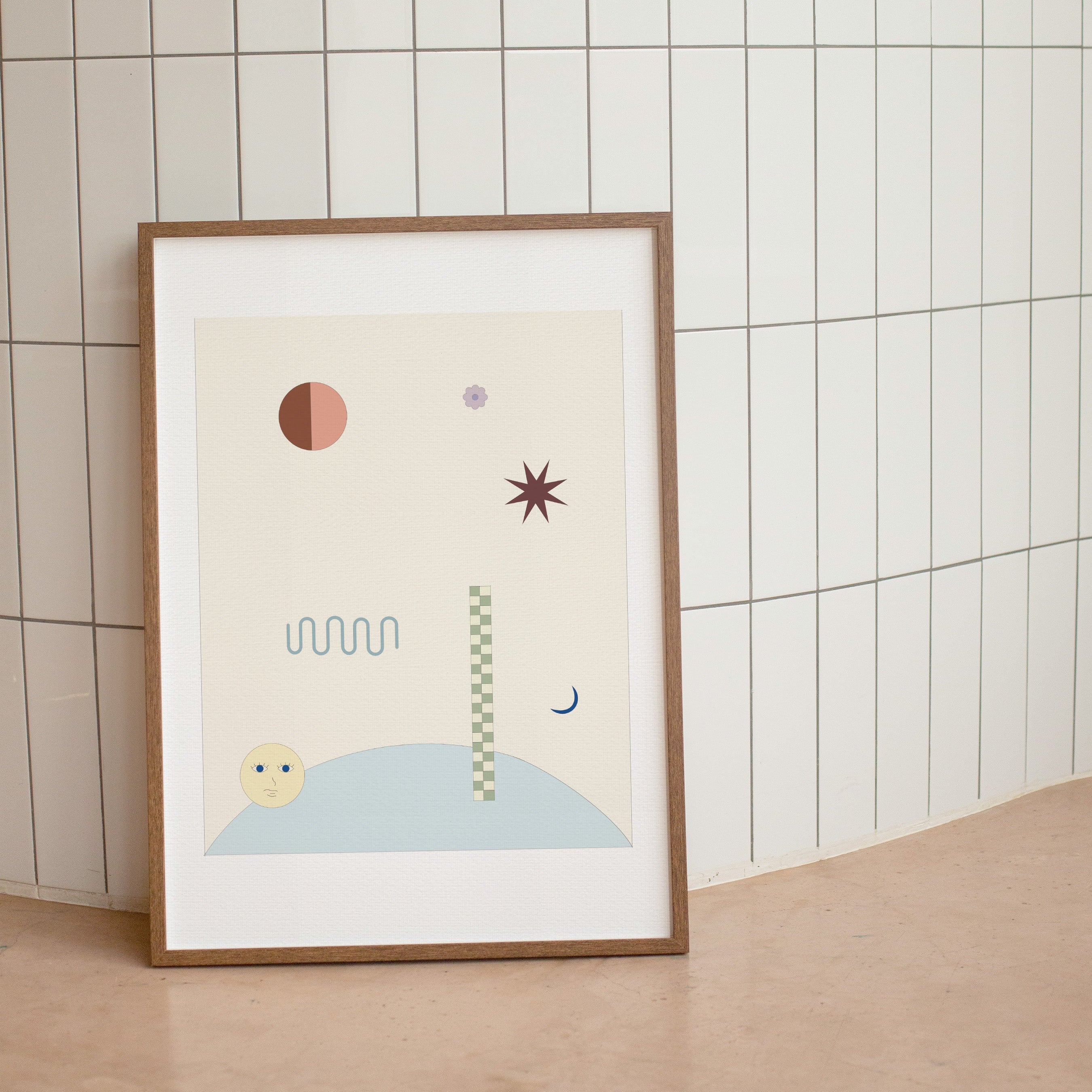 COASTLINE ART PRINT - SPATIAL CURIOSITIES